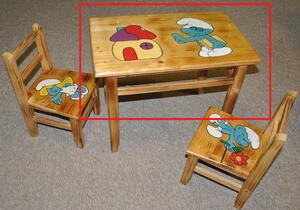 Dětský stolek AD232 Provedení: Dětský stolek bez dekoru