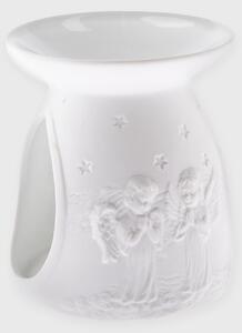 Porcelánová aromalampa Angels bílá
