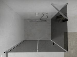 Mexen Lima sprchový kout 80x120cm, 6mm sklo, chromový profil-šedé sklo, 856-080-120-01-40
