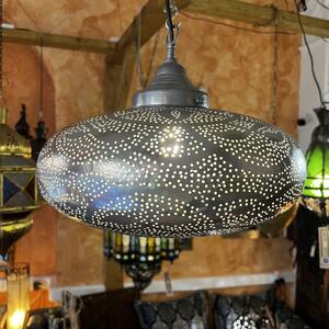 Luxusní stříbrná lampa Oayla