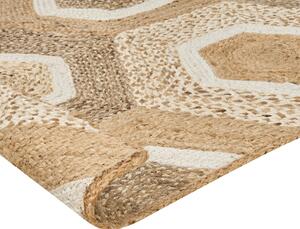 Jutový koberec 160 x 230 cm béžový BASOREN