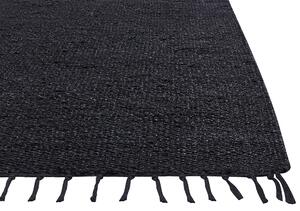 Jutový koberec 160 x 230 cm černý SINANKOY