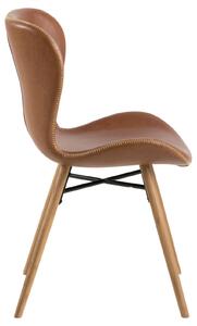 Židle Batilda A1 hnědá 82.5 × 47 × 56 cm ACTONA