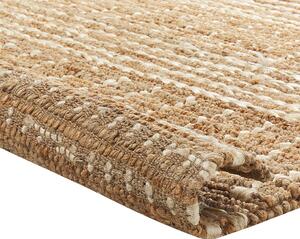 Jutový koberec 200 x 300 cm béžový KAMBERLI