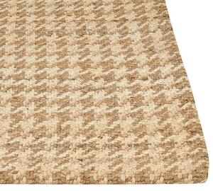 Jutový koberec 80 x 300 cm béžový ARAPTEPE