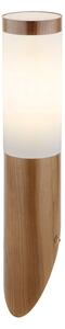 Globo 3157W BOSTON - Venkovní nástěnné svítidlo v imitaci dřeva 1 x E27, IP44 (Venkovní nástěnné svítidlo v dřevěné barvě)