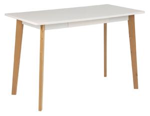 ACTONA Kancelářský stůl Raven bílá 75.5 × 117 × 58 cm