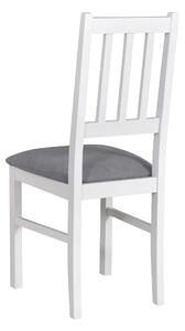 Jídelní židle BOSS 4 | 25X Barva: Bílá / látka 25X
