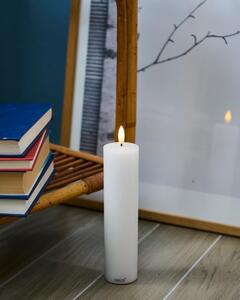 SIRIUS Dobíjecí LED svíčka Sille, bílá, 20 cm