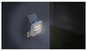 LIVARNO home Solární LED reflektor s pohybovým senzorem (integrovaný solární panel) (100370251001)