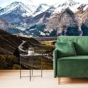 Samolepící fototapeta nádherné horské panorama - 300x200 cm