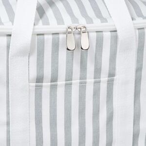 KEEP COOL Chladicí taška - šedá/bílá
