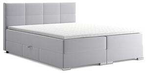 Kontinentální postel dvoulůžko BOXSPRING ARDEN + topper v ceně | 160x200 | VÝBĚR TKANIN