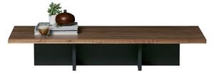 Hnědý Dřevěný konferenční stůl James 31 × 137 × 60 cm WOOOD