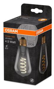 OSRAM Vintage 1906 LED ST64 CL Edison FIL SMOKE 15 non-dim 5W/818 E27