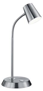 Trio Leuchten 573190107 NARCOS - Dotykem stmívatelná pracovní lampa LED 6,9W, 3000K, výška 38cm (Moderní lampa na pracovní stůl)