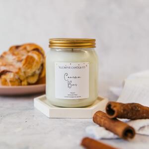 Illumine Candle Co. Sójová Vonná Svíčka - Cinnamon Buns