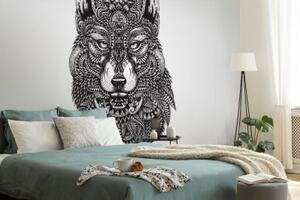 Tapeta samotářský vlk - 300x200 cm