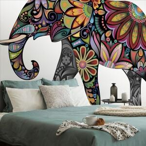 Samolepící tapeta slon plný harmonie - 300x200 cm