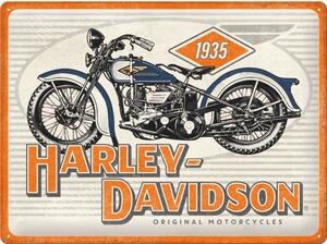 Nostalgic Art Plechová Cedule Harley-Davidson 1935