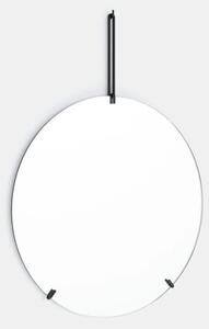 Kulaté nástěnné zrcadlo Ø50 cm "Black" MOEBE