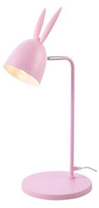 ACA Lighting dětská stolní lampa 1XE27 růžová 27X22XH56CM BUNNY ZM71T56P