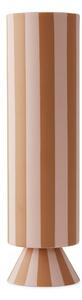 OYOY LIVING DESIGN Váza Toppu High "Caramel / Rose" OYOY