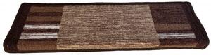 Nášlapy na schody Geneve | šedá Velikost nášlapu: 24x65 cm, Tvar: Obdélník
