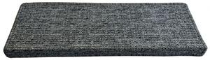 Nášlapy na schody Alassio | šedá Velikost nášlapu: 24x65 cm, Tvar: Obdélník
