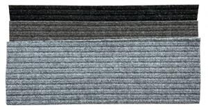 Nášlapy na schody Rio | šedá Velikost nášlapu: 24x65 cm, Tvar: Obdélník