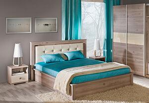 Moderní ložnice s postelí s úložným prostorem Verto V32