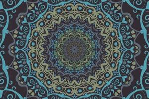Tapeta abstraktní Mandala ve vintage stylu - 150x100 cm