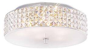 Ideal Lux - LED Křišťálové stropní svítidlo ROMA 6xG9/3W/230V pr. 40 cm chrom
