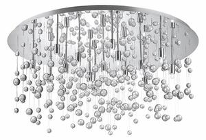 Ideal Lux - LED Stropní svítidlo NEVE 15xG9/3W/230V pr. 80 cm lesklý chrom