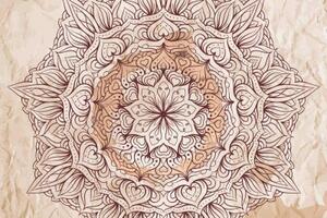 Tapeta abstraktní etnická Mandala - 150x100 cm