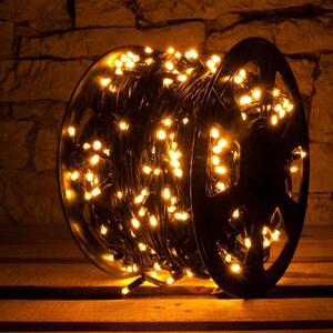 DECOLED LED světelný řetěz 100 m, teple bílá, 600 diod, IP67, Easy Fix