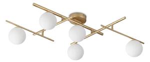 Ideal Lux - LED Přisazený lustr ATLAS 5xG9/3W/230V zlatá