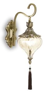 Ideal Lux - Nástěnná lampa HAREM 1xE27/42W/230V mosaz