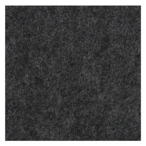 Gilde Podtácek filcový čtverec, tmavě šedý, 6 ks
