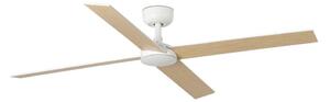 FARO 34355-Stropní ventilátor RUDDER L béžová/bílá pr. 132 cm + dálkové ovládání