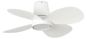FARO 34315 - LED Stm. str. ventilátor KLOVER S LED/20W/230V bílá pr. 80 cm + DO