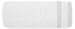 Bavlněný froté ručník s proužky INGRID 50x90 cm, bílá, 400 gr Mybesthome