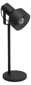 EGLO Stolní industriální lampa CASIBARE, 1xE27, 28W, černá 99554