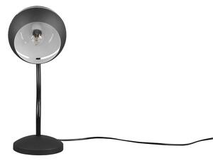 Trio Leuchten 593300132 FLETCHER - Černá dotykem stmívatelná lampička 1 x E14, 42cm (Dotyková lampička na pracovní stůl i na noční stolek)