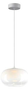 LED Lustr na lanku VASO LED/4W/230V pr. 18 cm bílá