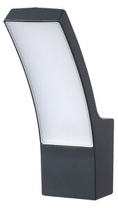 RABALUX Venkovní nástěnné osvětlení PALANGA, 7,5x24x16,5cm, antracit, IP44 007504