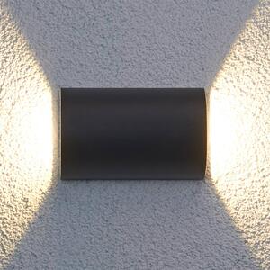 Půlkruhové venkovní nástěnné svítidlo LED Jale