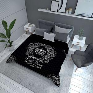 DETEXPOL Přehoz na postel Royal Dreams black Polyester, 170/210 cm