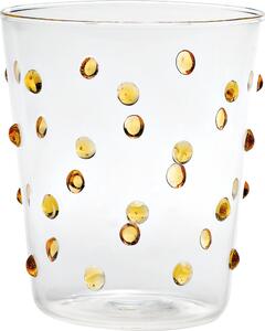 Skleněný pohár Party 450 ml žlutý