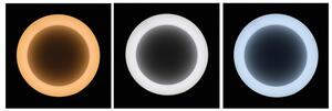 Ecolite Šedé LED stropní/nástěnné svítidlo kulaté 40W WMKL01R-40W/LED-SED